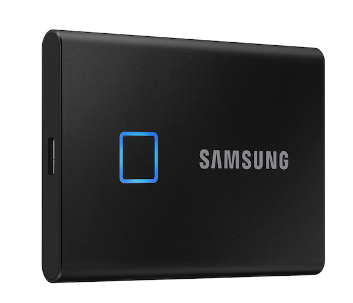 Samsung MU-PC500K/WW T7 Touch USB 3.2 500GB SSD Hard Disk - Black - Zoom Image 1