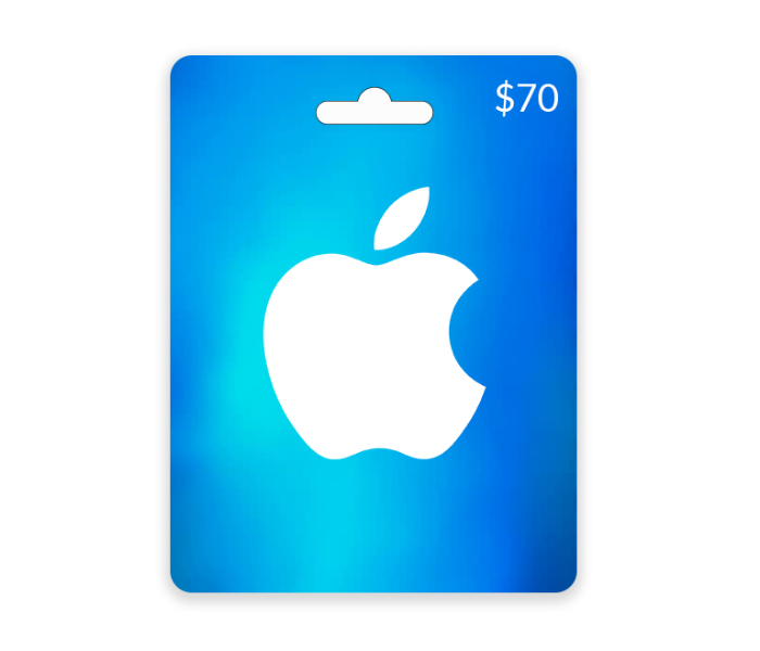 iTunes US 70$ Gift Card - Zoom Image