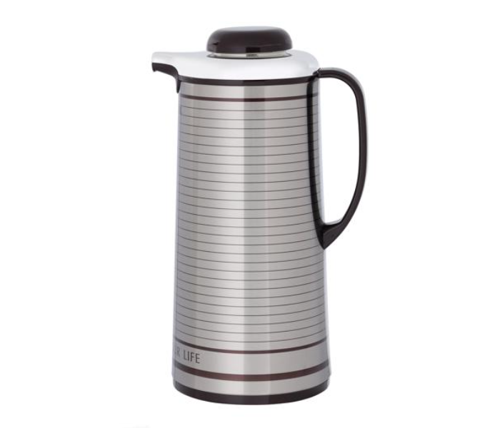 Olsenmark OMVF2479 1.6Litre Hot And Cold Vacuum Flask - Black and Silver - Zoom Image 1