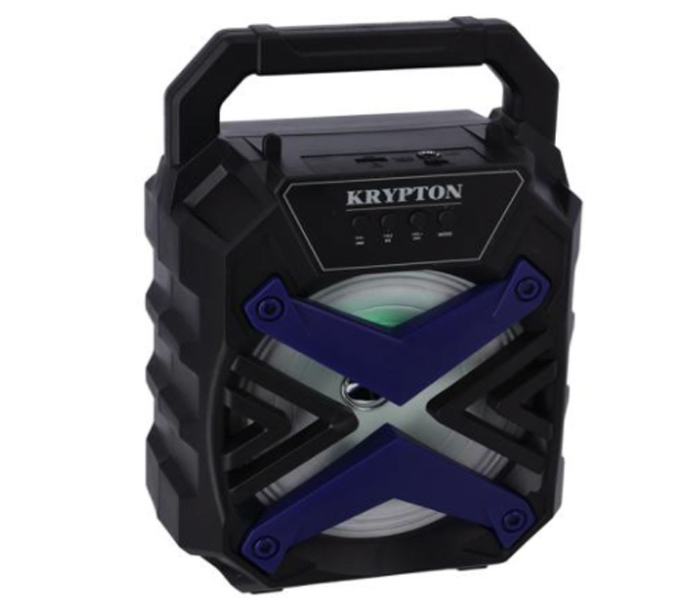 Krypton KNMS5394 Rechargeable Wireless Portable Speaker - Black - Zoom Image 1