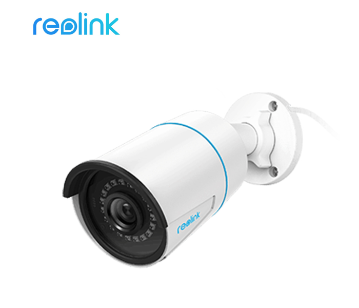 Reolink RLC-510A Super HD with Person and Vehicle Detection 5 MP PoE IP Outdoor Camera - White - Zoom Image 1