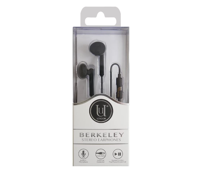 Uunique London Berkeley Earphone - Black - Zoom Image 2