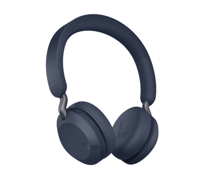 Jabra Elite 45h On-Ear Wireless Headphones - Navy - Zoom Image 1