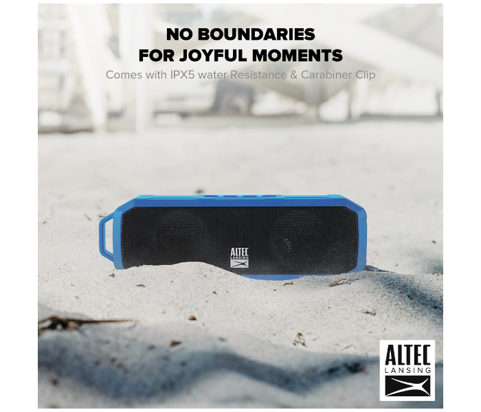 Altec Lansing IMW340N-CB Fury Wireless Speaker  - Blue - Zoom Image 5