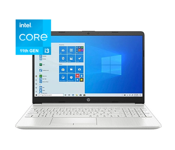 HP 15-DY2091 15.6 Inch Intel Core i3 8GB RAM 256GB SSD Windows 10 - Silver - Zoom Image 1