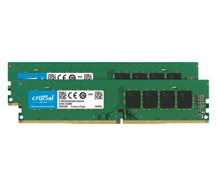 Crucial 8GB DDR4-2666MHz Memory Ram - Green - Zoom Image 1