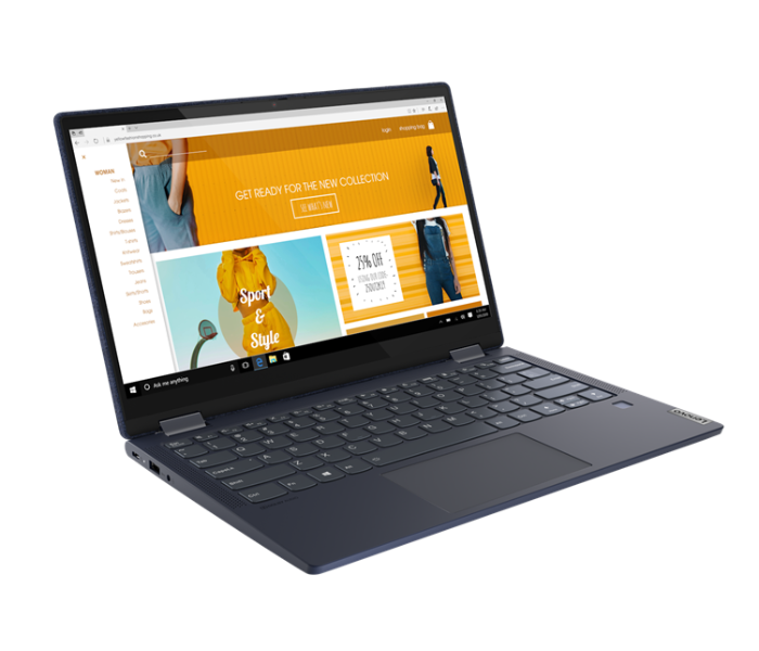 Lenovo 82ND001BAX Yoga 6 13ALC6 13.3 Inch FHD AMD Ryzen 7 5700U Processor 16GB DDR4 RAM 1TB SSD Integrated AMD Radeon Graphics Windows 10 Home Touch Style - Blue - Zoom Image 7