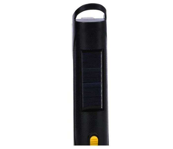 Krypton KNFL5159 3W Rechargeable LED Torch With Solar Panel - Black and Yellow - Zoom Image 5