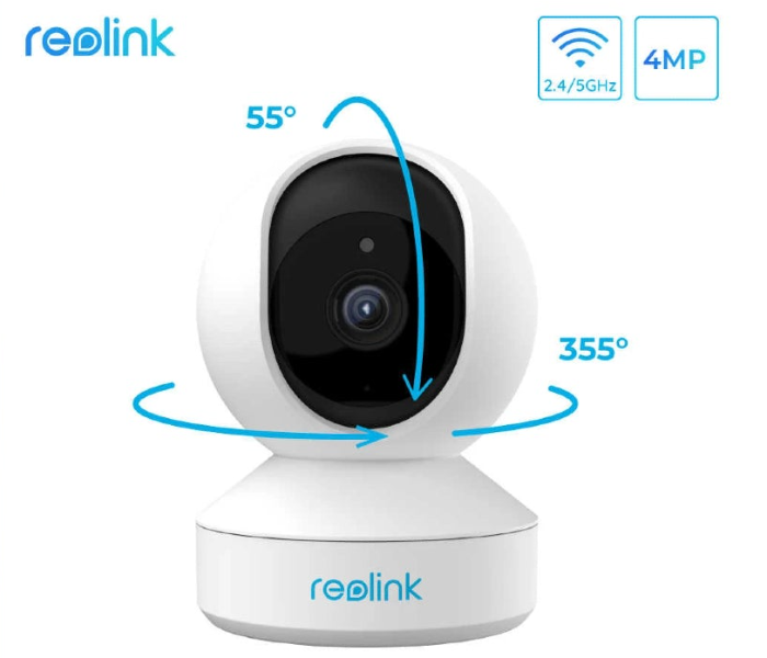 Reolink E1 HD Pan Tilt 3 MP Wifi Wireless Indoor Security Camera - White - Zoom Image 3