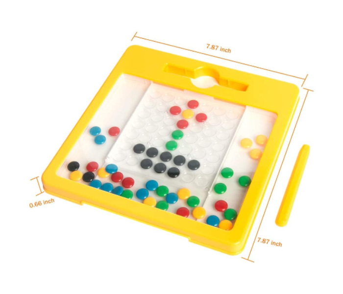 BHTQH929 Learning Educational Small Magpad Dots - Yellow - Zoom Image 3