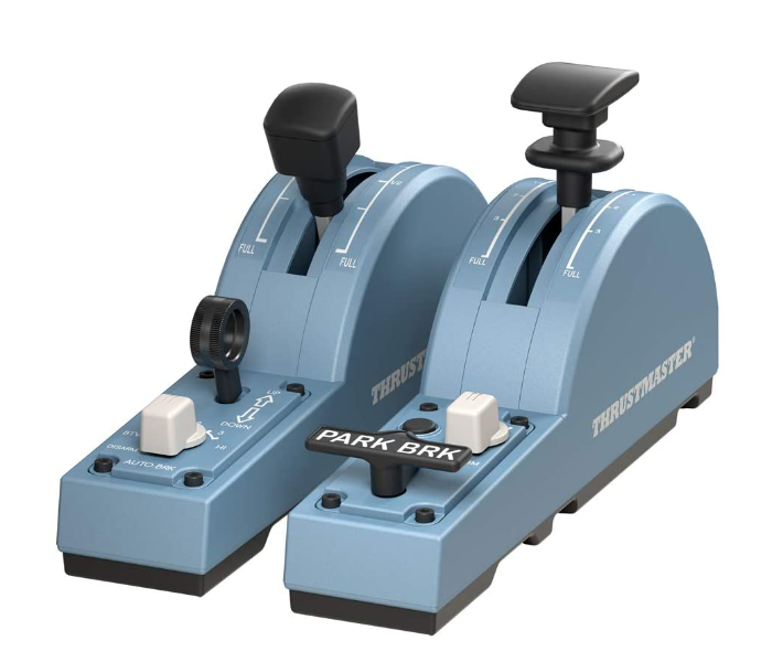 Thrustmaster TM-JSTK-TCA-ADDON TCA Quadrant Add-On Airbus Edition Gaming Accessories - Blue and Black - Zoom Image 3