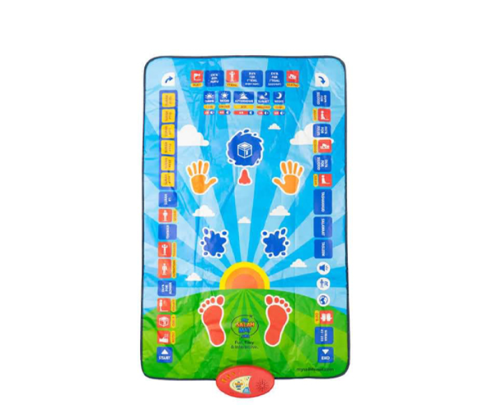 BHTSZ10 7 Languages Educational Prayer Mat - Zoom Image 2