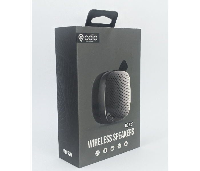 Odio OD520 Wireless Mini Speaker - Black - Zoom Image 4