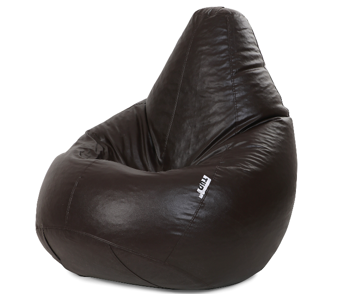 TUD Classic 4XL Leatherette Bean Bag - Brown - Zoom Image 3