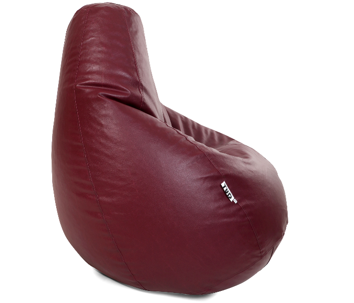 TUD Classic 4XL Leatherette Bean Bag - Maroon - Zoom Image 3