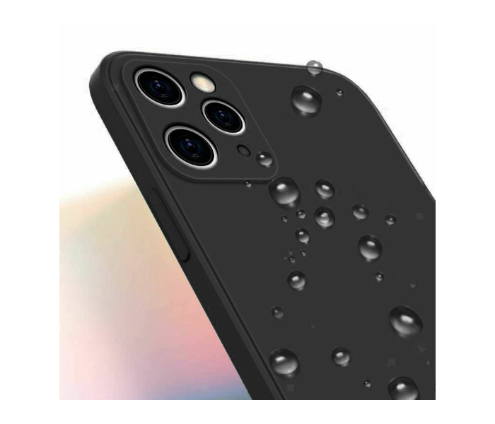 Lab LBPCFC015BK Stylish Plain Colour Fashion iPhone X Mobile Case - Black - Zoom Image 4