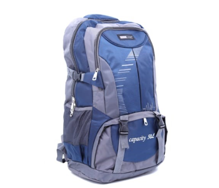 Para John PJMB8325 23 Inch Mountain Trekking Backpack for Travellers - Grey and Navy Blue - Zoom Image