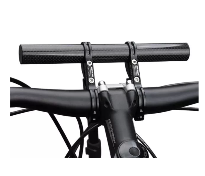 Aluminium Handle Bar Extender for Bicycle and Bikes - Black - Zoom Image 1