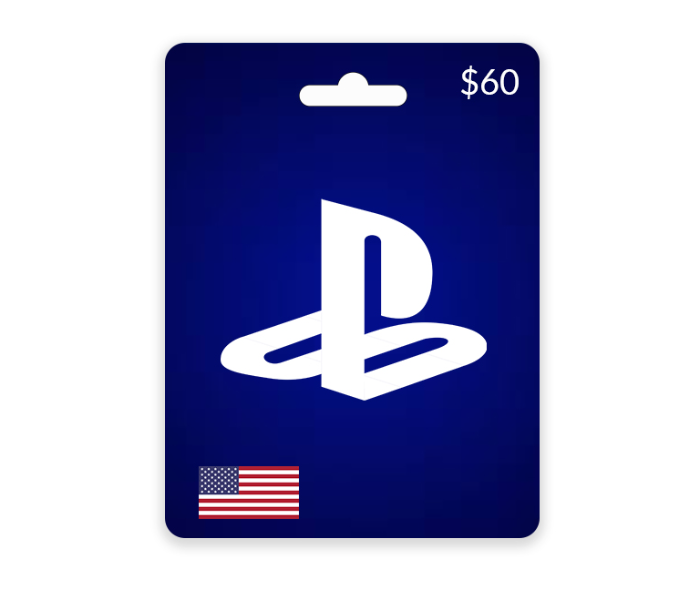 PlayStation US 60$ Gift Card - Zoom Image