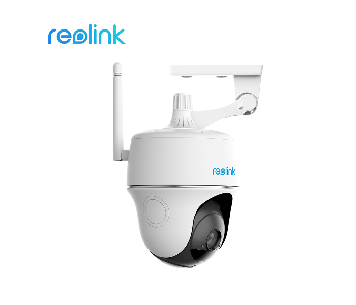 Reolink Argus PT 2 MP Wireless Pan Tilt Solar Powered Wifi Security Camera - White - Zoom Image 2