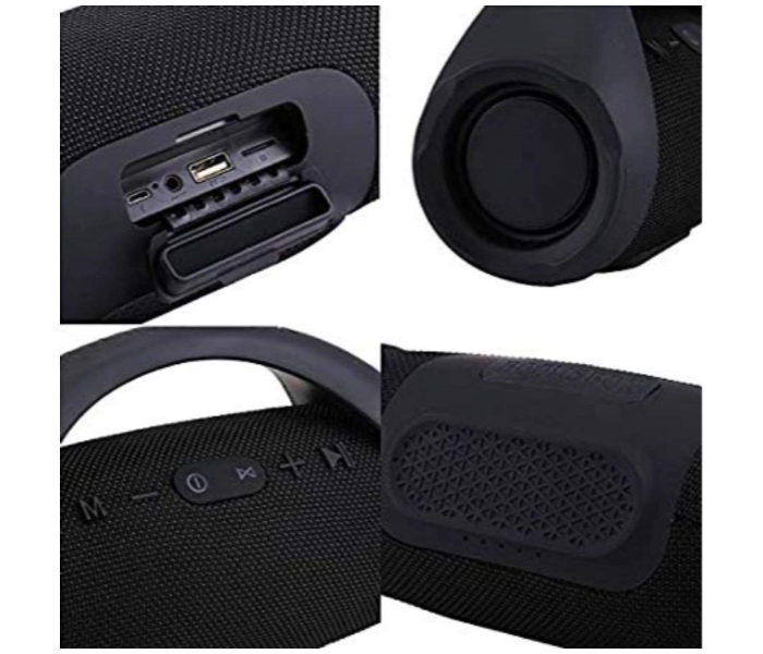 Boom Box Mini 15000mAh Portable Wireless Bluetooth Speaker - Black - Zoom Image 4