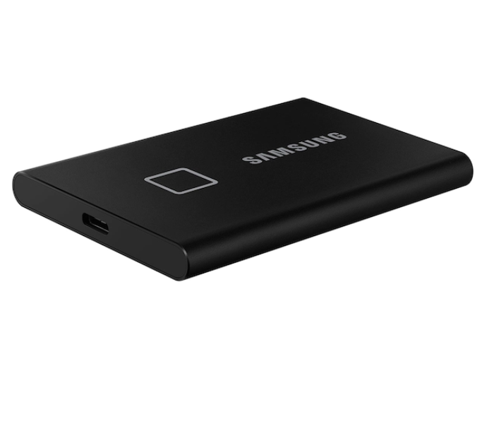 Samsung MU-PC1T0K/WW T7 Touch USB 3.2 1TB SSD Hard Disk - Black - Zoom Image 3