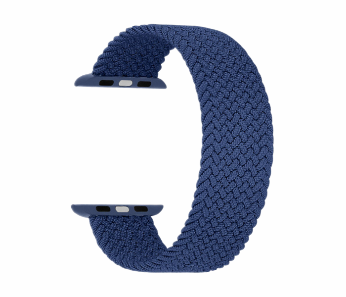 Hyphen HWSABWBLM9886 38 Mm To 40Mm Medium Apple Braided Watch Strap  Blue - Zoom Image 4