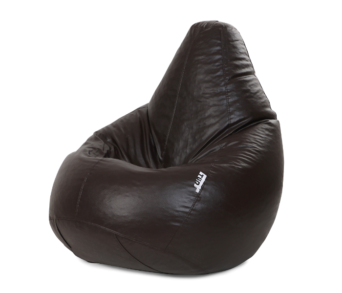 TUD Classic XXXL Leatherette Bean Bag - Brown - Zoom Image 2