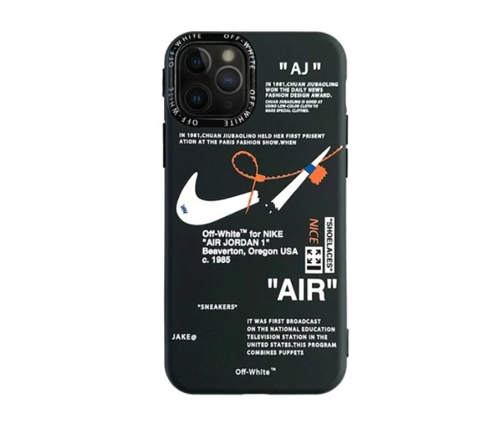 Lab LBNAC011BK Stylish Nike Air Cut iPhone X Mobile Case - Black - Zoom Image 2