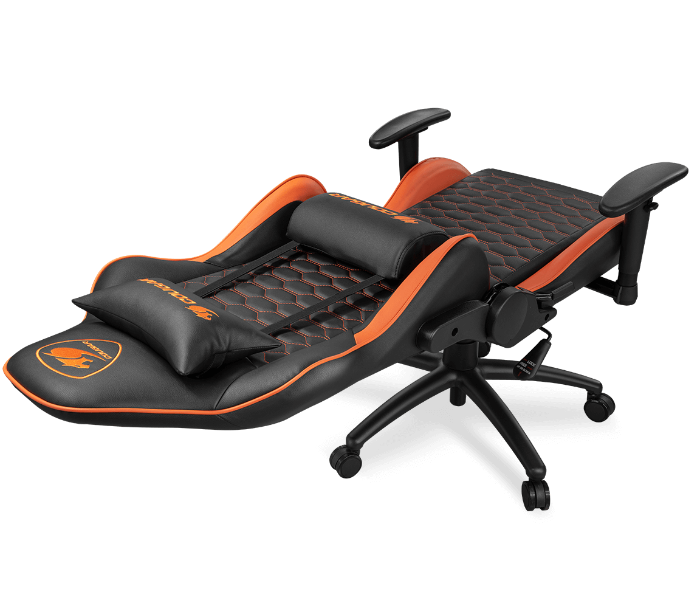 Cougar CG-CHAIR-OUTRIDER-ORG Outrider Comfort Gaming Chair -  Black and Orange - Zoom Image 6