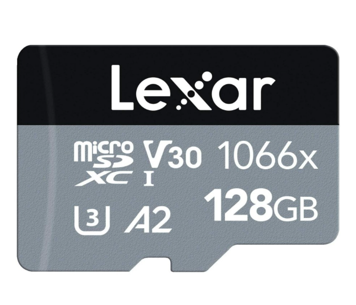 Lexar 1066x High Performance 128GB MicroSD Card with 160Mbps - Zoom Image 1