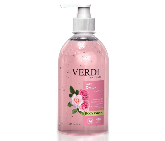 Verdi 500ml Body Care Extracts Wild Rose Body Wash - Zoom Image