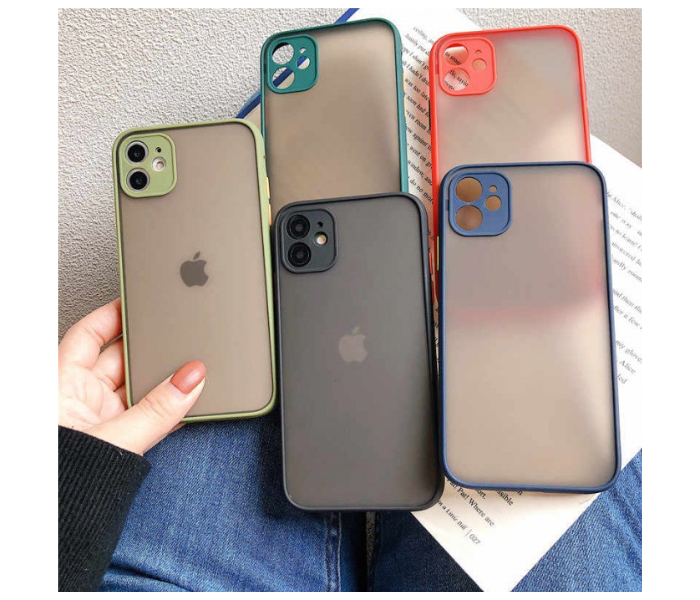 Lab LBTBC004BK Transparent Border Color Fashion Case without Print iPhone 11 Pro Mobile Case - Black - Zoom Image 4