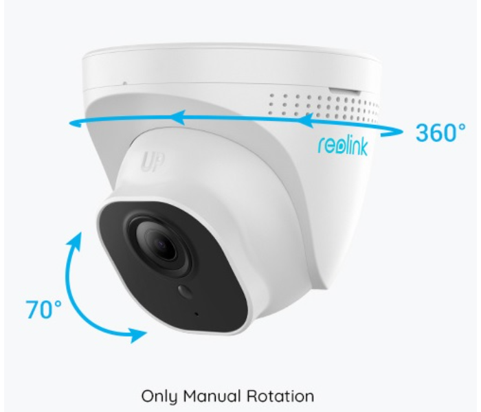 Reolink RLC-520 Super HD 5 MP PoE IP Dome Security Camera - White - Zoom Image 4