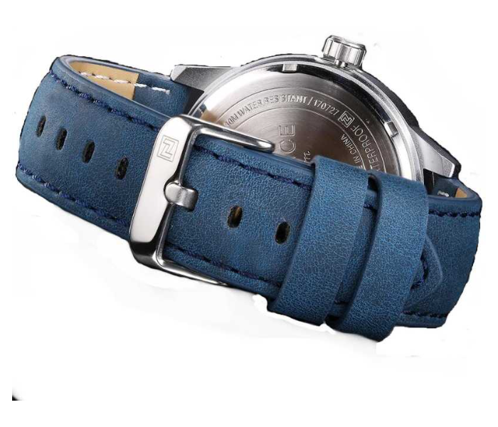 Naviforce 9126 Gents Stylish Strap Watch - Navy Blue - Zoom Image 2