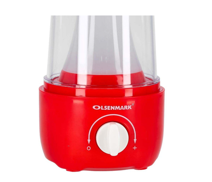 Olsenmark OME2792 72 Pieces 10 Watts Rechargeable Led Dimmable Lantern - Red and White - Zoom Image 2