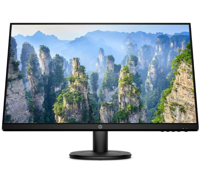 HP V27i 9SV94AS 27 Inch FHD Monitor - Black - Zoom Image 1