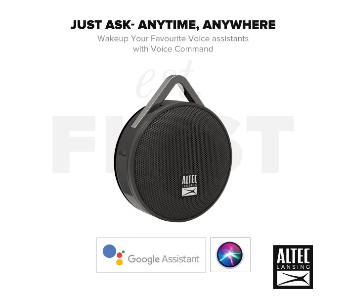 Altec Lansing IMW356-BLK Orbit Bluetooth Speaker - Black - Zoom Image 4