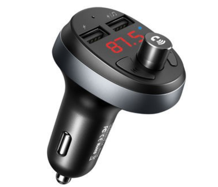 Mcdodo CC-6880 4 in 1 Bluetooth FM MP3 and Hands Free Car Charger - Black - Zoom Image