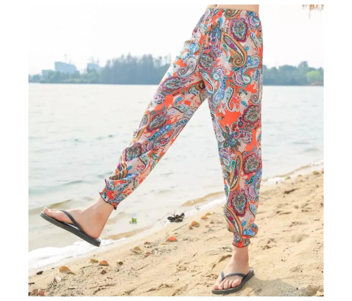 7264 Pack Of 3 Printed Comfortable Palazzo Pants for Women - Zoom Image 4