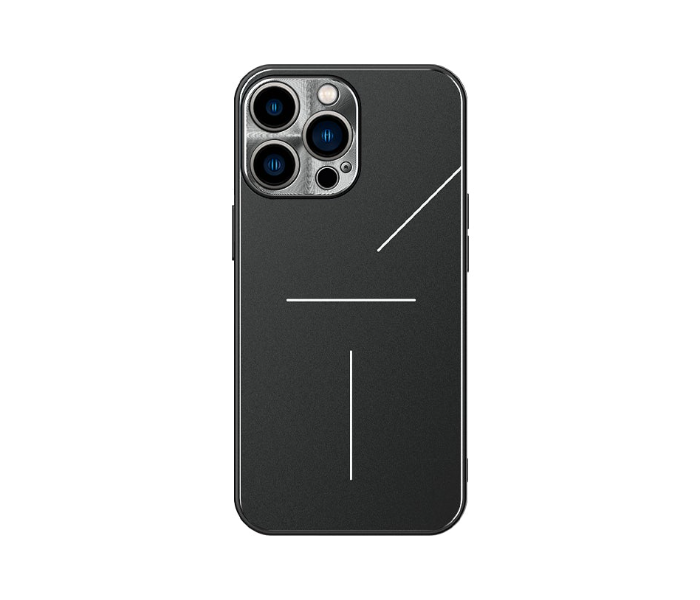 Lab LBSC012BK Stylish Steel Cover iPhone 11 Mobile Case - Black - Zoom Image 1