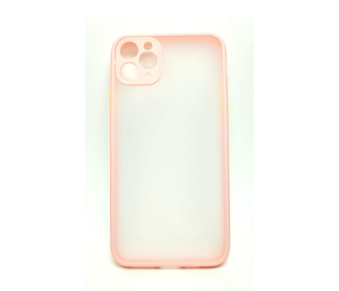 Lab LBTBC004PNK Transparent Border Color Fashion Case without Print iPhone XR Mobile Case - Pink - Zoom Image 4