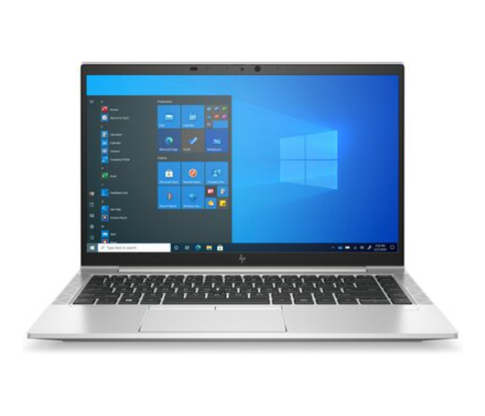 HP EliteBook 840 G8 336D3EA 14 Inch FHD UWVA Intel Core i7 1165G7 Processor 16GB DDR4 RAM 512GB SSD Windows 10 Pro - Silver - Zoom Image 1