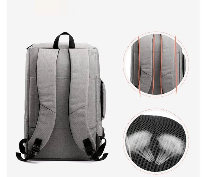 Quvlen Multiuse Bagpacks fro Men - Black and Grey - Zoom Image 6