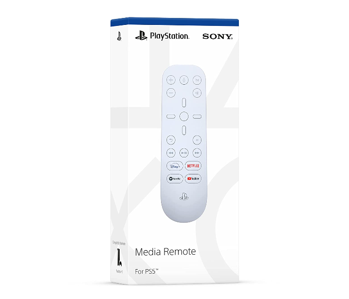 Sony PS5 PlayStation Media Remote - White  - Zoom Image 3