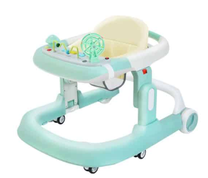 Cheerybaby 261-3 Walker And Activity Center for Babies - Green - Zoom Image