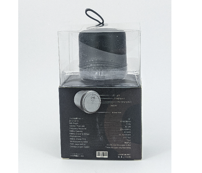 Eot E01 Portable Wireless Speaker - Black - Zoom Image 6