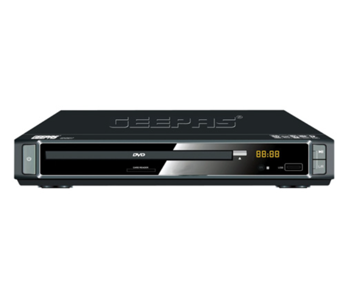 Geepas GDVD9317 15 Watts 5.1 Channel DVD Player - Black - Zoom Image