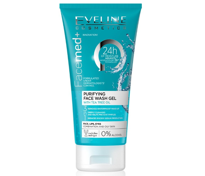 Eveline 67470 150ml Facemed Plus Purif Face Wash Gel - Zoom Image