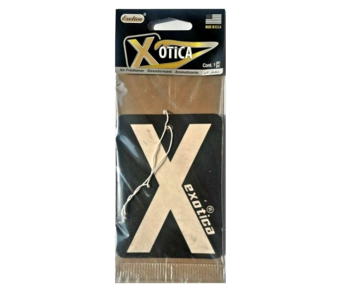 Exotica 63832 X Card Car Air Freshener - Zoom Image